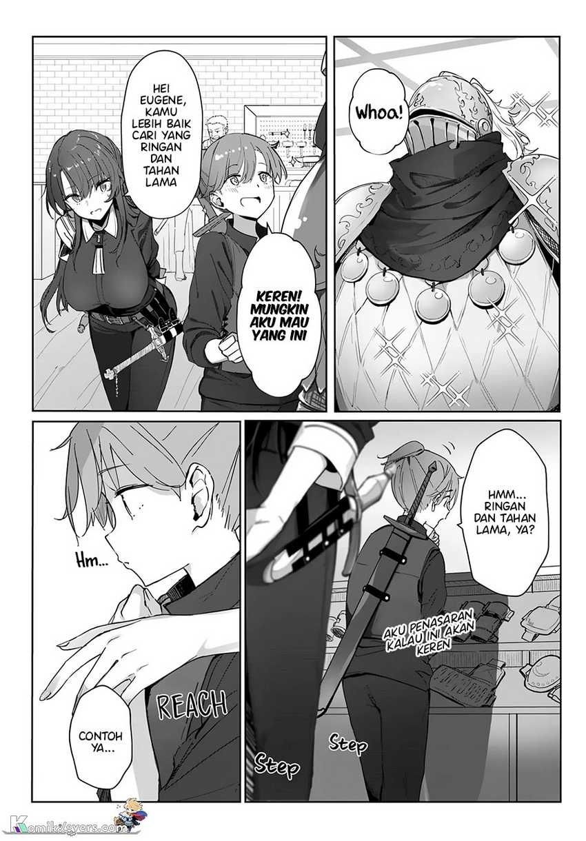 Doukyo Shiteiru Kensei no Onna Shishou ga Kawaisugite Mainichi Shiawase Desu Chapter 03 Gambar 3