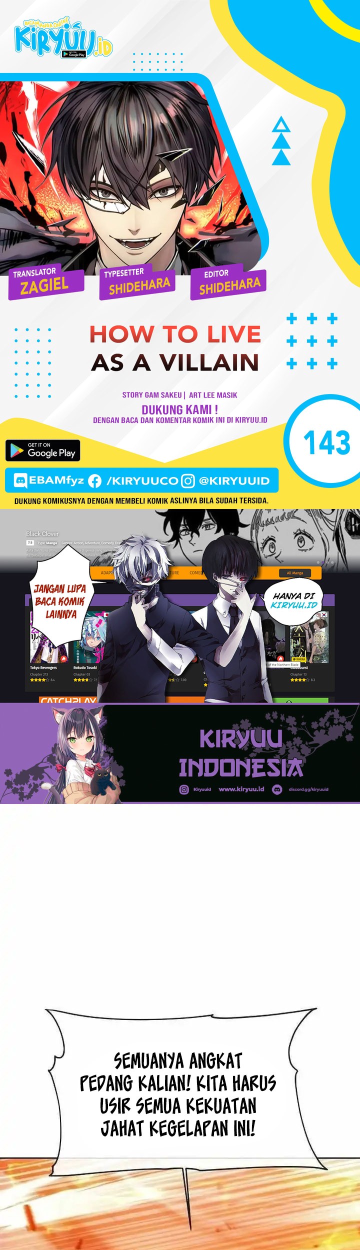 Baca Komik How to Live as a Villain Chapter 143 Gambar 1