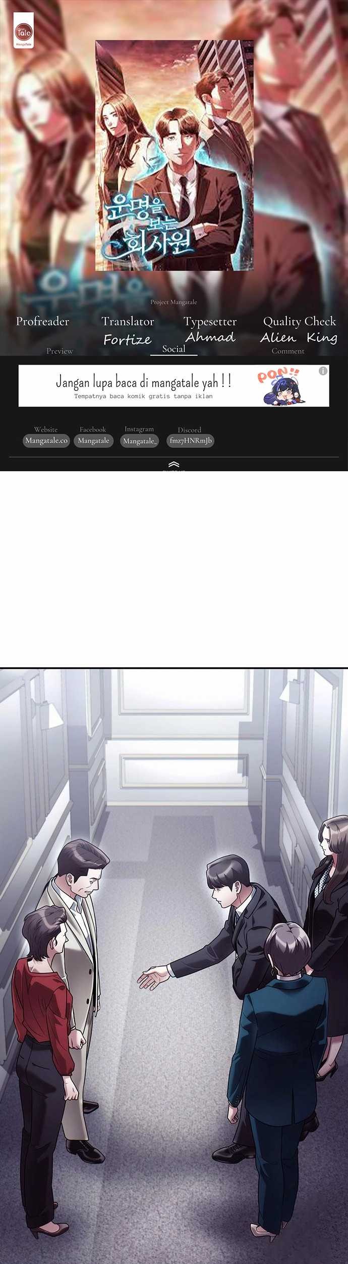 Baca Komik Office Worker Who Sees Fate Chapter 84 Gambar 1