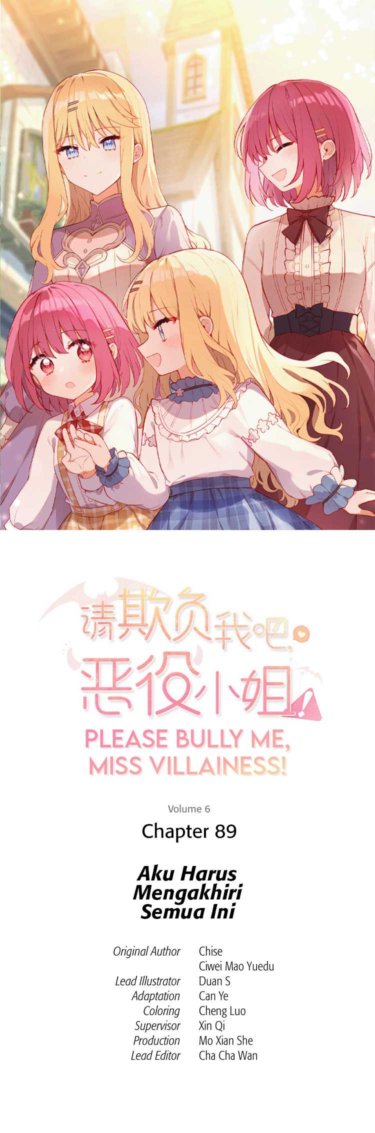 Baca Please Bully Me, Miss Villainess! Chapter 89 Gambar 2