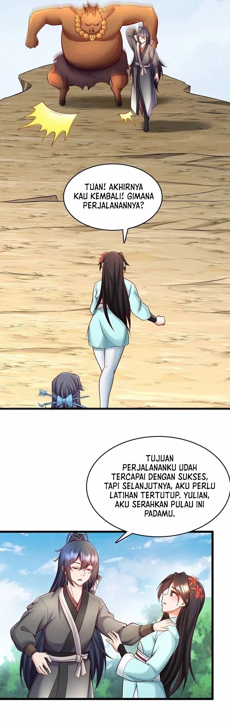 With a Sword Domain, I Can Become the Sword Saint Chapter 111 Gambar 5