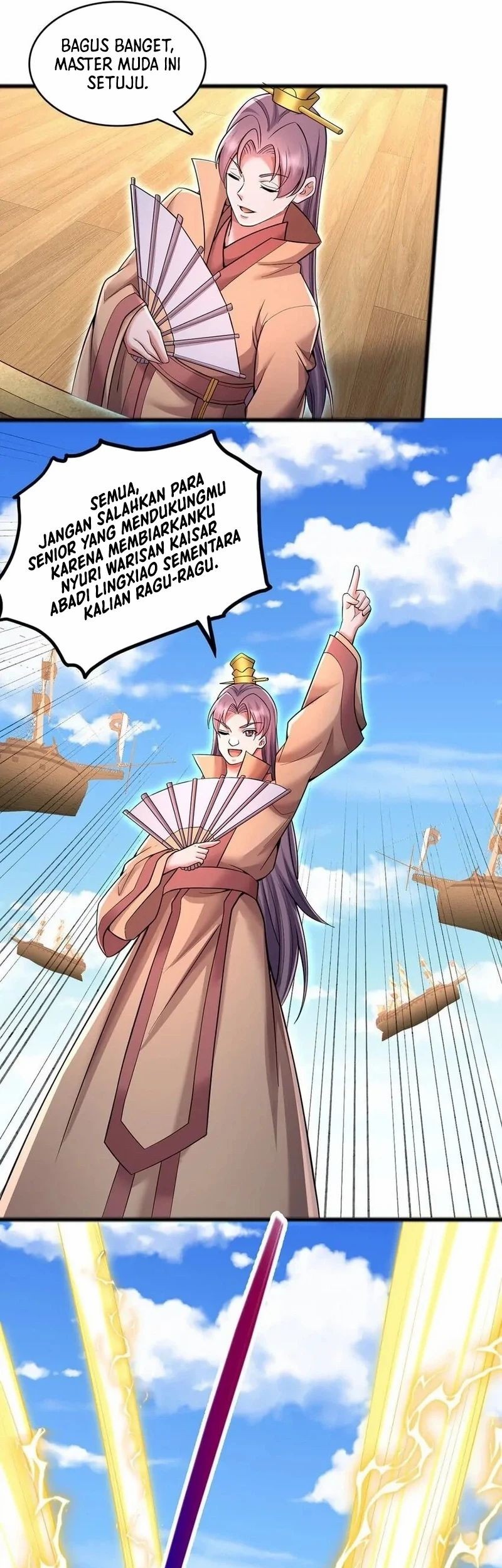 With a Sword Domain, I Can Become the Sword Saint Chapter 111 Gambar 13