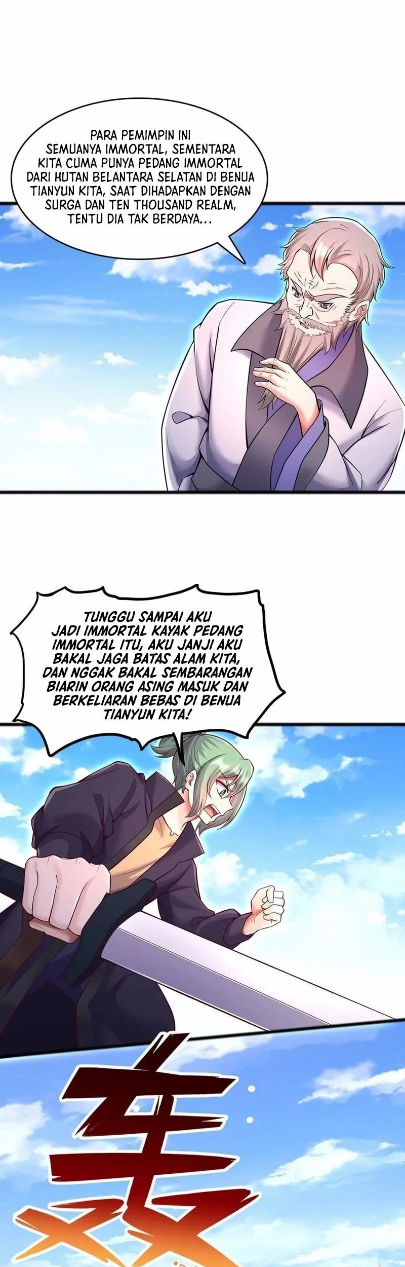 With a Sword Domain, I Can Become the Sword Saint Chapter 111 Gambar 15