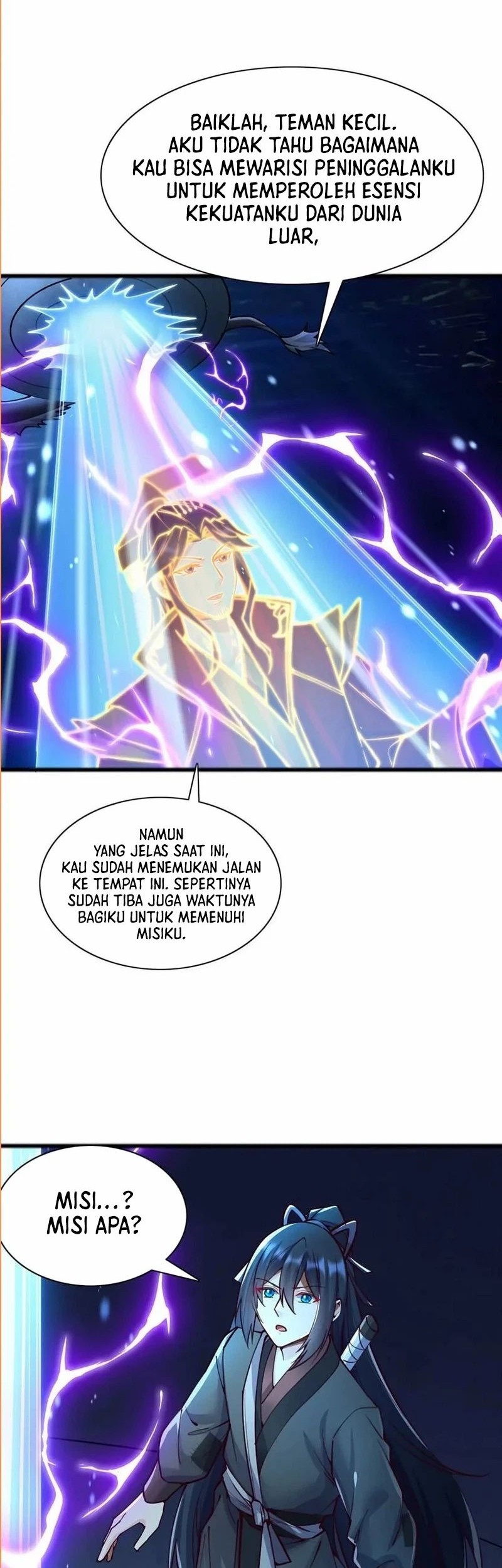 With a Sword Domain, I Can Become the Sword Saint Chapter 110 Gambar 6