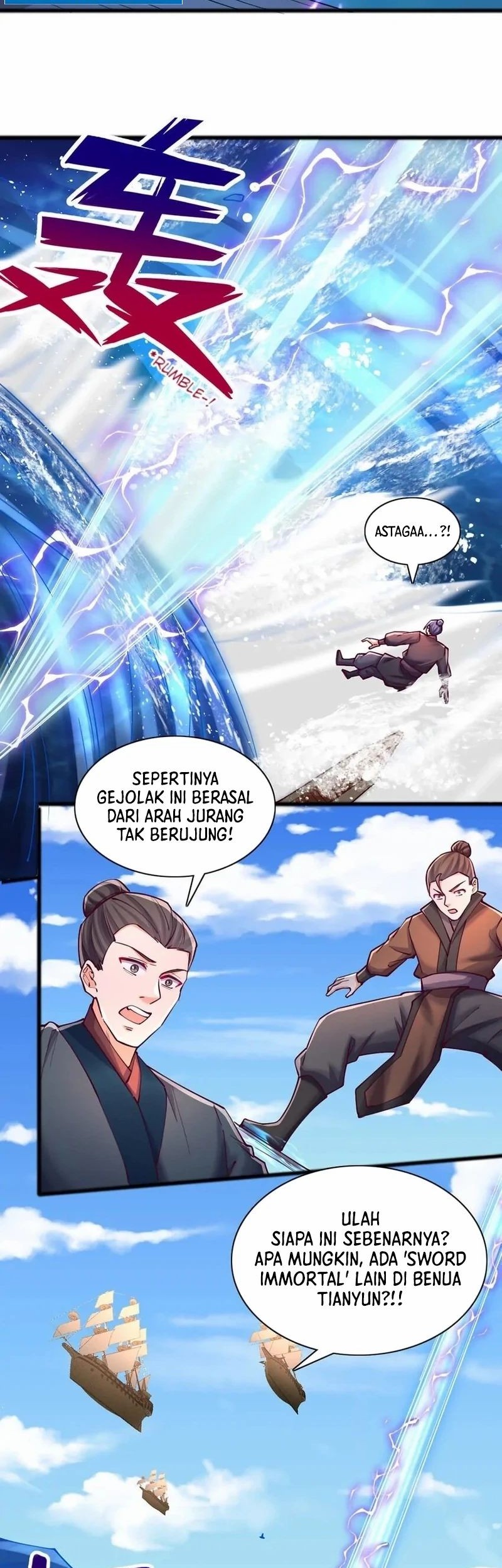 With a Sword Domain, I Can Become the Sword Saint Chapter 110 Gambar 15