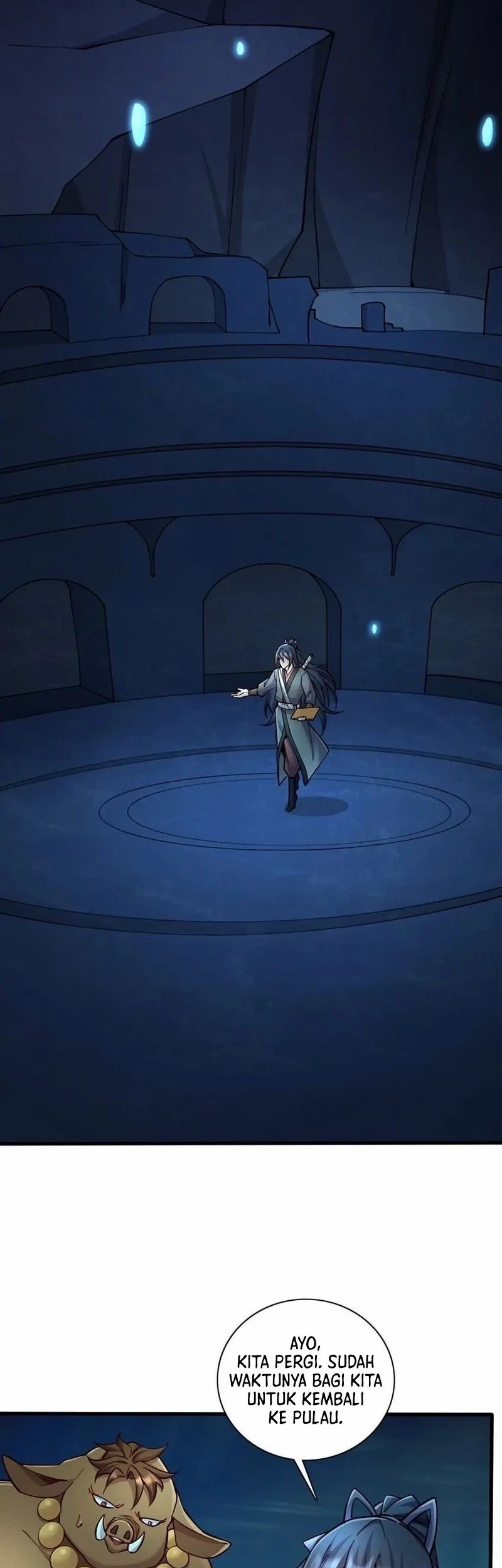 With a Sword Domain, I Can Become the Sword Saint Chapter 110 Gambar 19