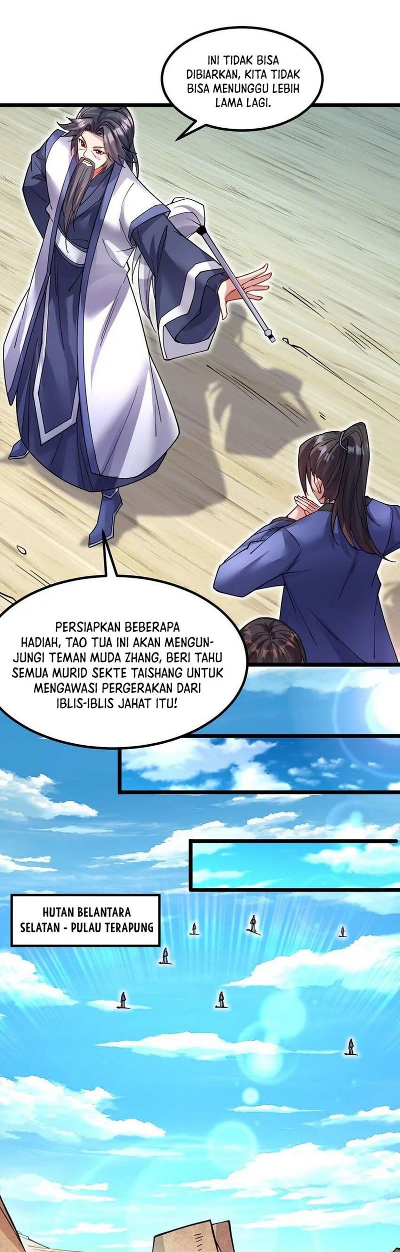 With a Sword Domain, I Can Become the Sword Saint Chapter 106 Gambar 23