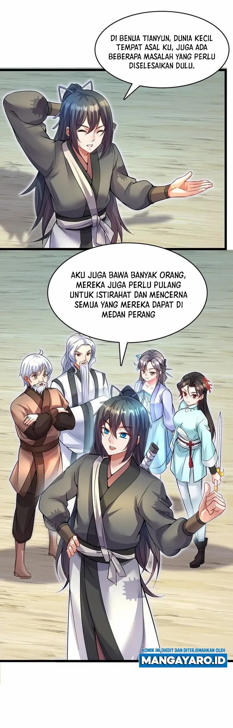 With a Sword Domain, I Can Become the Sword Saint Chapter 105 Gambar 4