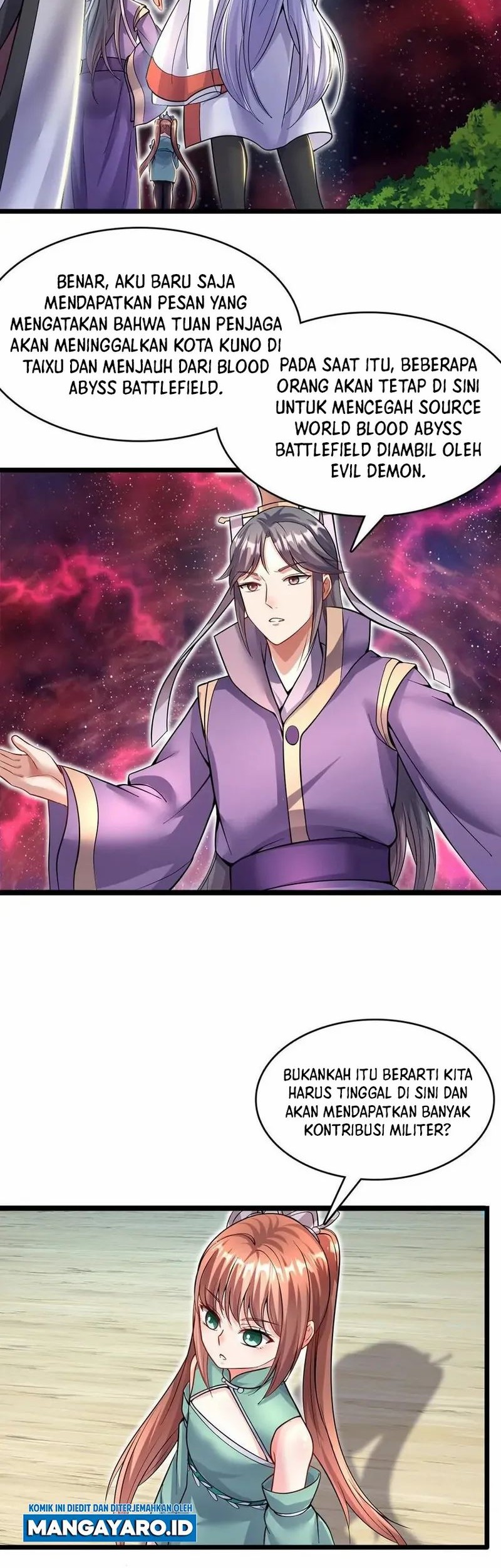 With a Sword Domain, I Can Become the Sword Saint Chapter 104 Gambar 9