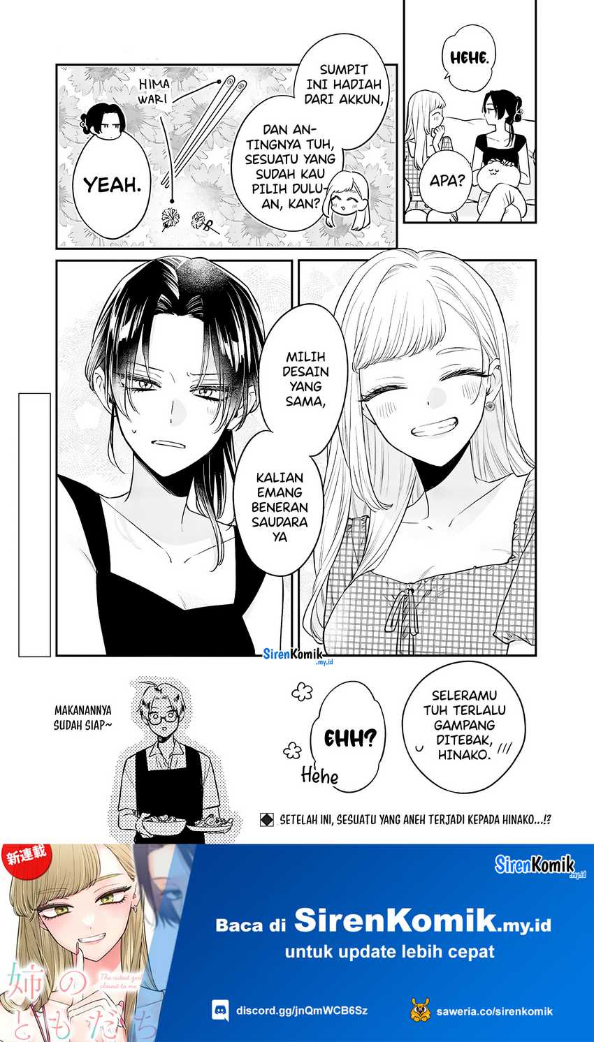 Ane no Tomodachi Chapter 08.1 Gambar 11