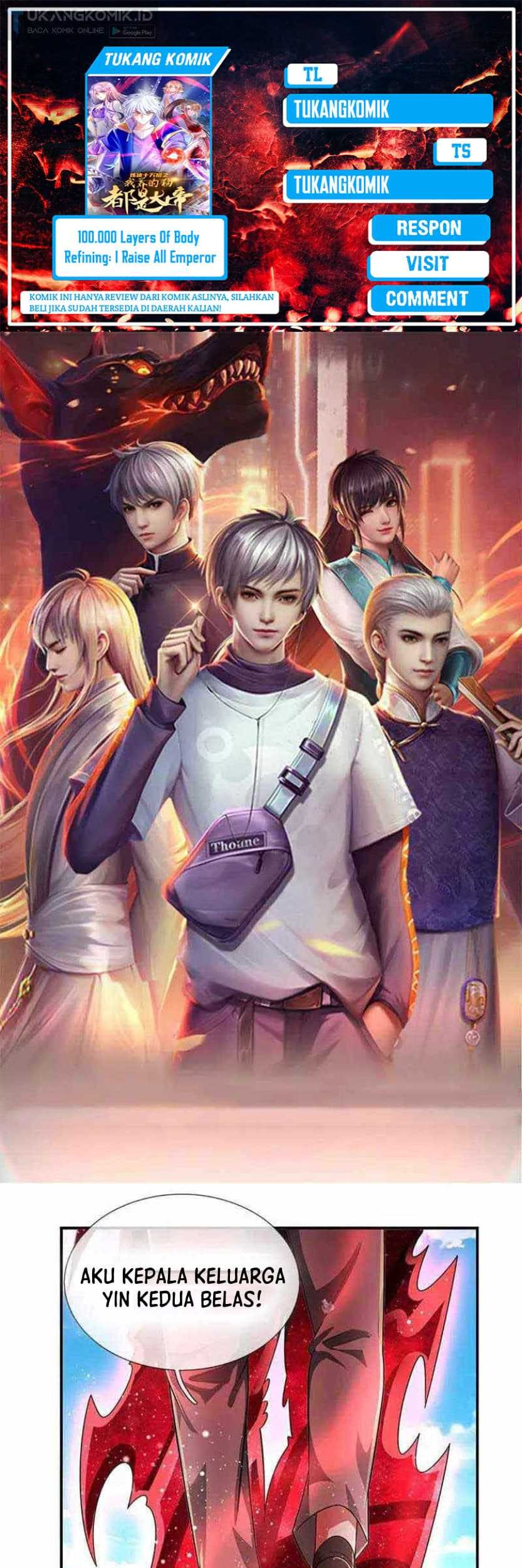 Baca Komik 100.000 Layers Of Body Refining: I Raise All Emperor Chapter 261 Gambar 1