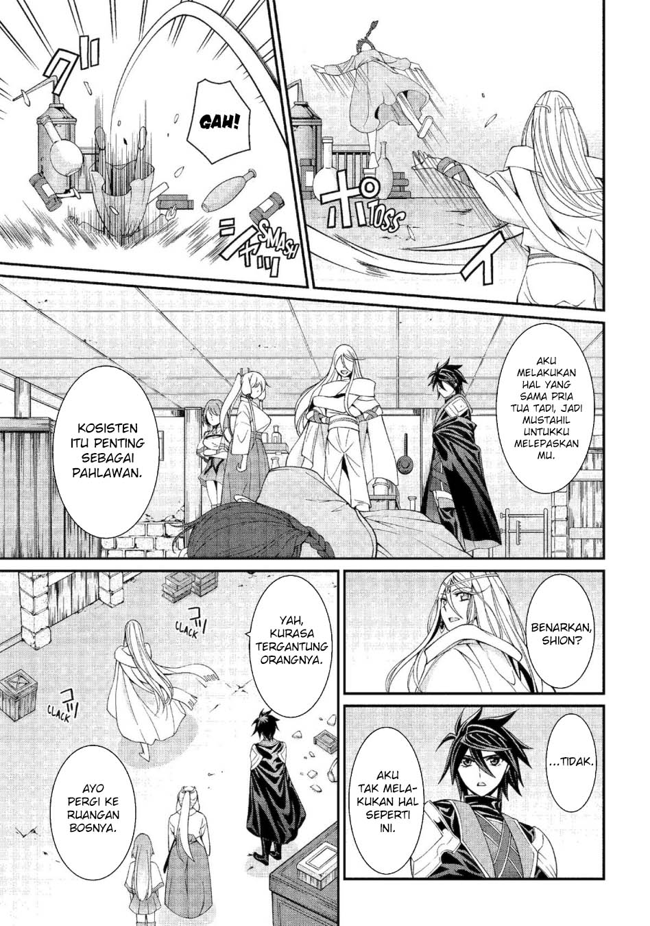 Shikkoku tsukai no saikyo yusha nakama zen’in ni uragira retanode saikyo no mamono Chapter 80 Gambar 31