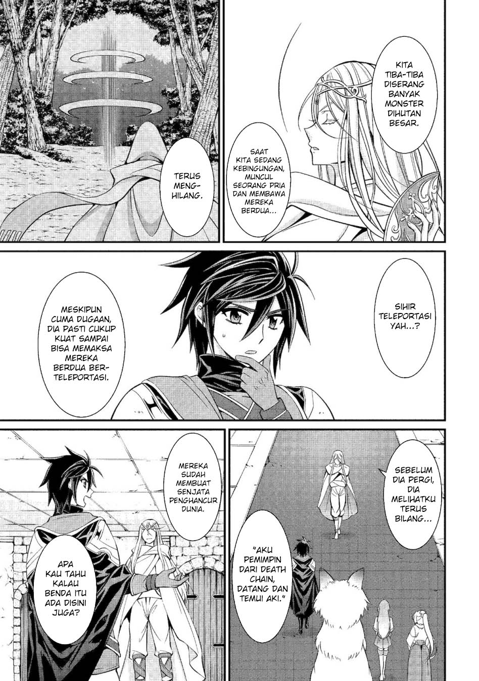 Shikkoku tsukai no saikyo yusha nakama zen’in ni uragira retanode saikyo no mamono Chapter 80 Gambar 4