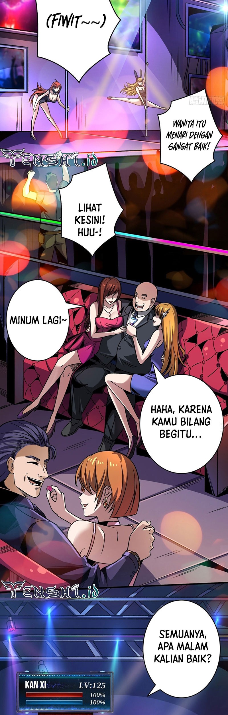 King Account At The Start Chapter 244 Gambar 4