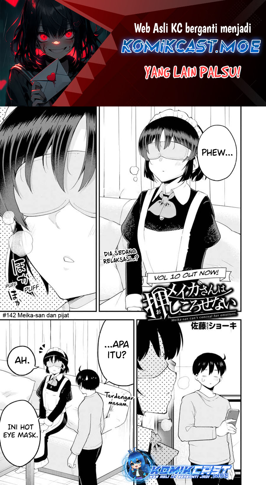 Baca  Meika-san Can’t Conceal Her Emotions Chapter 142 Gambar 2