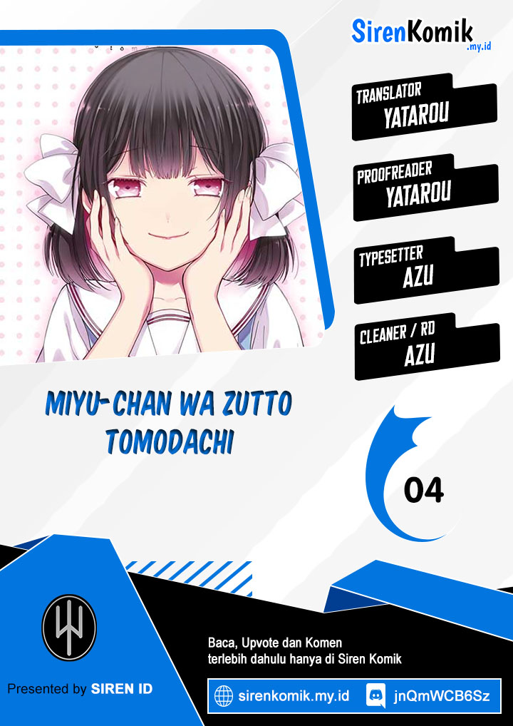 Baca Komik Miyu-chan wa Zutto Tomodachi Chapter 04 Gambar 1