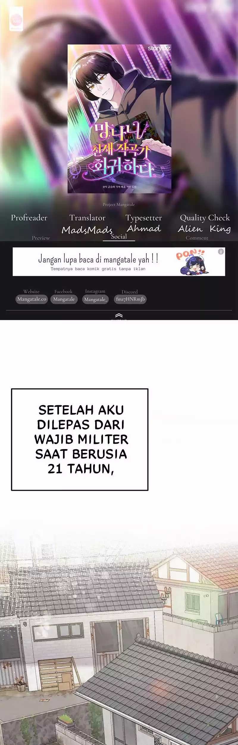 Baca Komik The Crazy Genius Composer Returns Chapter 02 Gambar 1