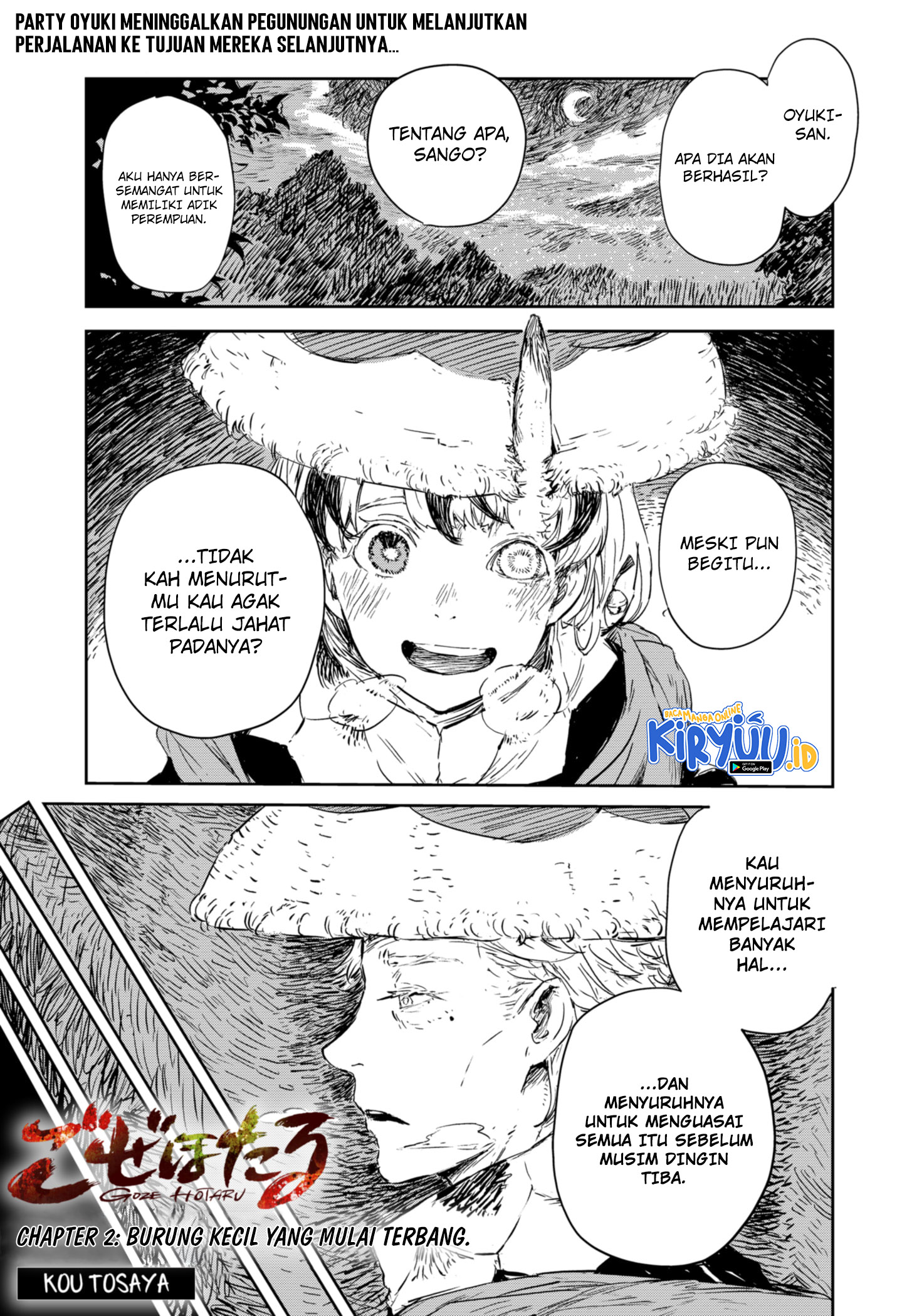 Baca  Goze Hotaru Chapter 02 Gambar 2