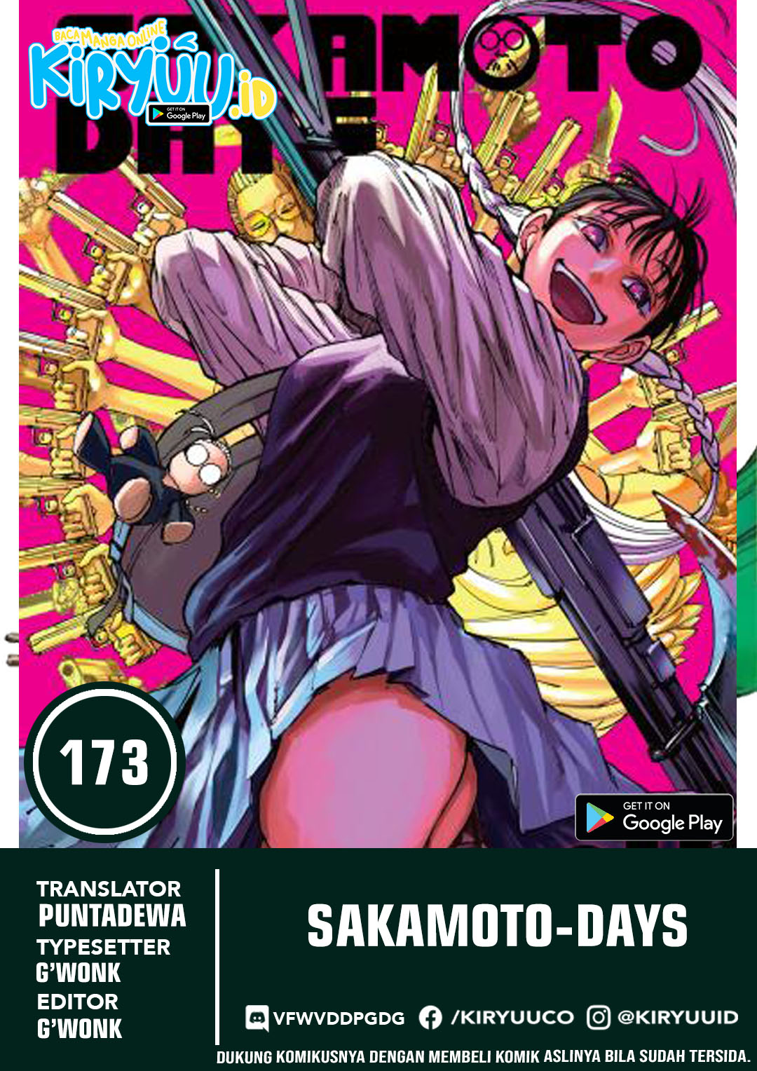 Baca Komik Sakamoto Days Chapter 173 Gambar 1