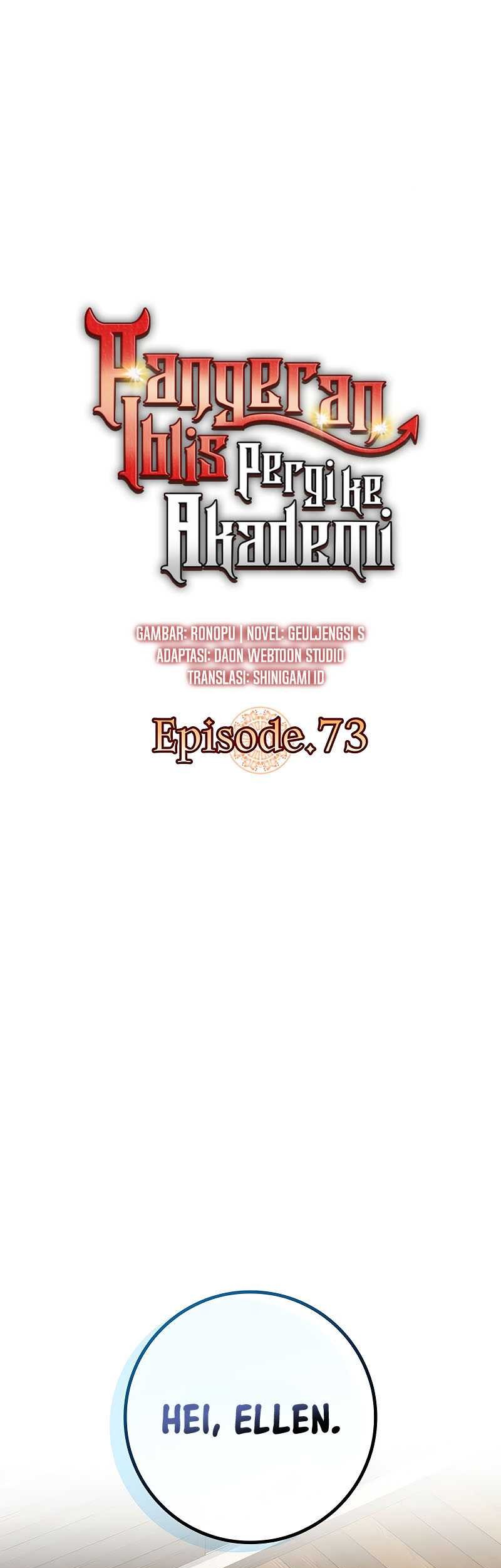 The Demon Prince Goes to the Academy Chapter 73 Gambar 16