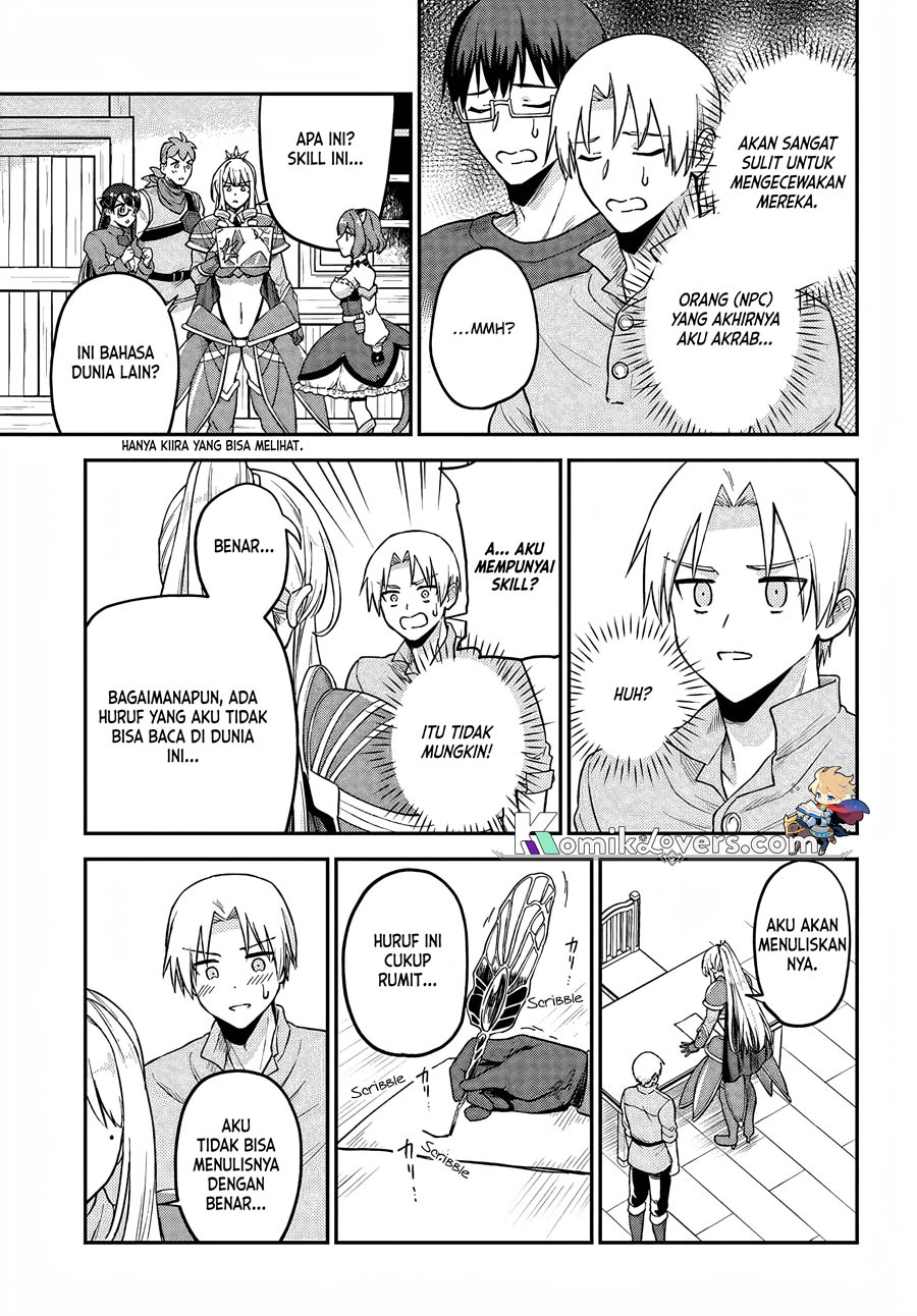 RTA Sousha wa Game Sekai kara Kaerenai Chapter 05 Gambar 19