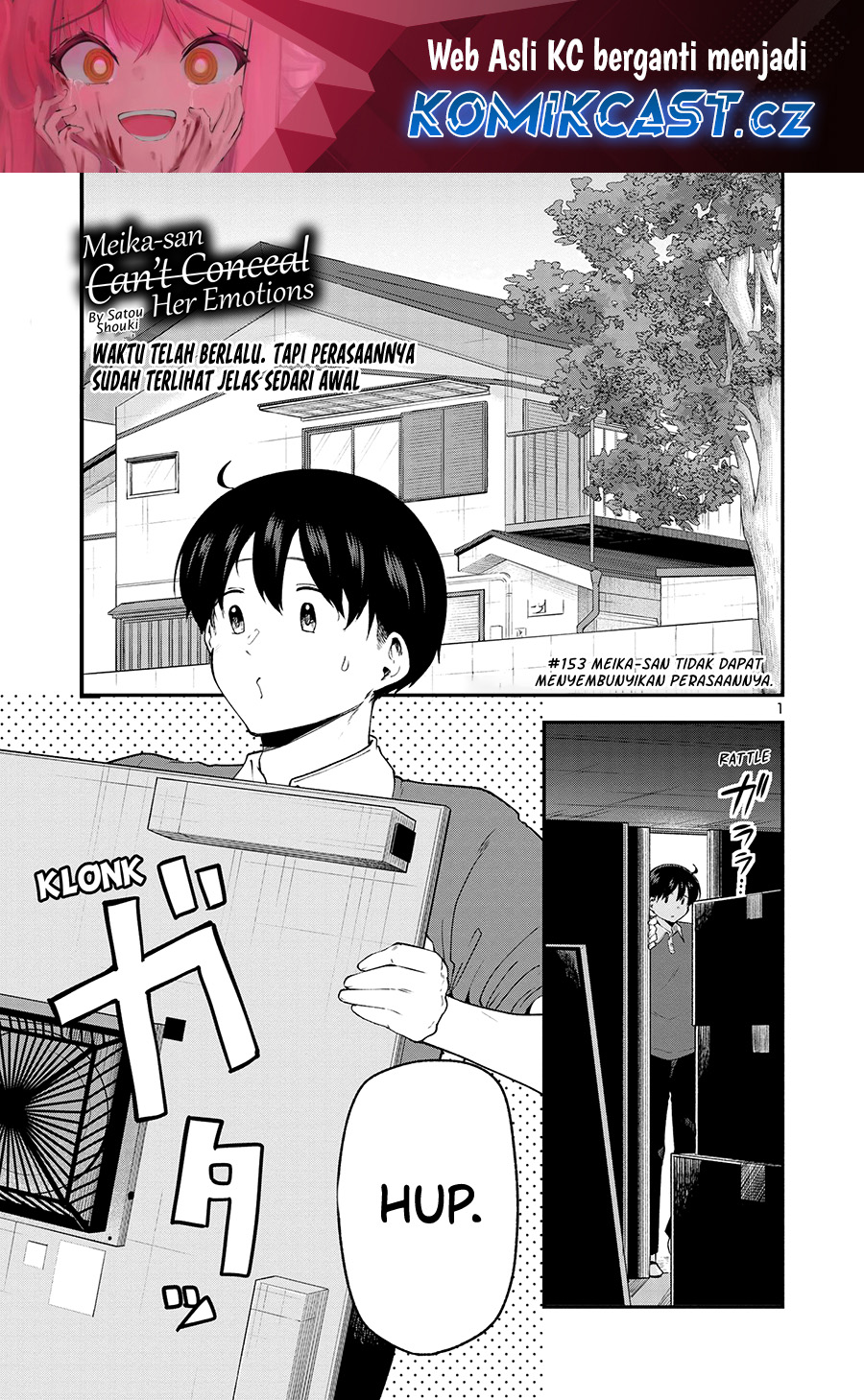 Baca Meika-san Can’t Conceal Her Emotions Chapter 153 Gambar 2