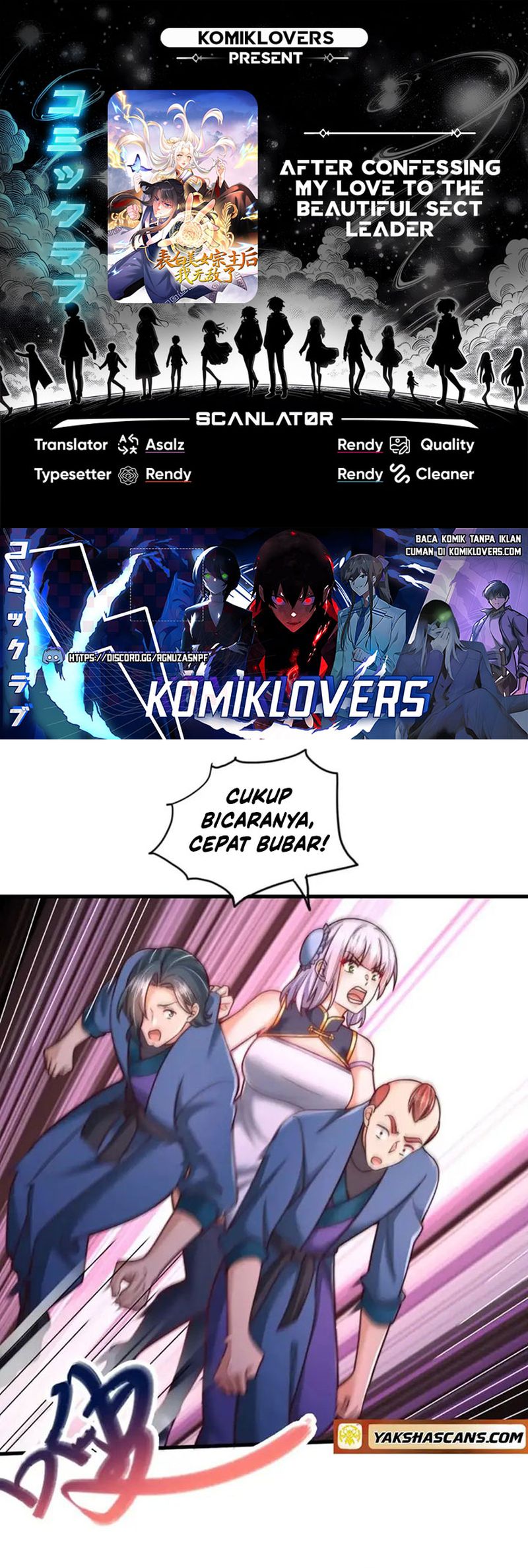 Baca Komik After Confessing My Love to the Beautiful Sect Leader, I Become Invincible? Chapter 20 Gambar 1