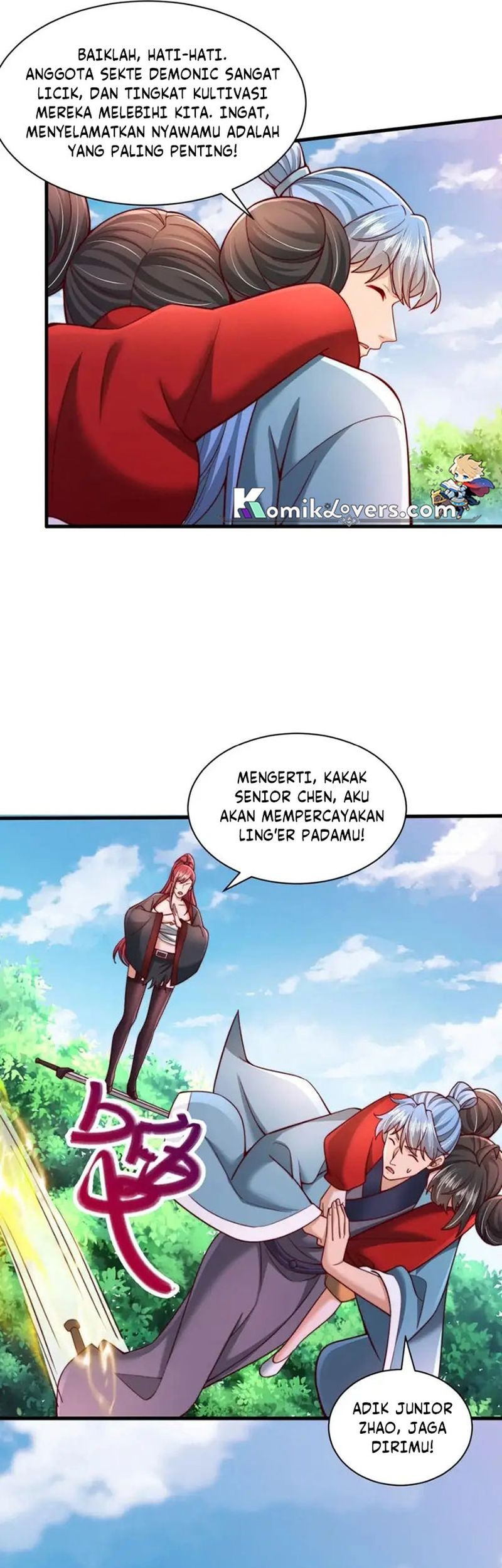 After Confessing My Love to the Beautiful Sect Leader, I Become Invincible? Chapter 20 Gambar 13