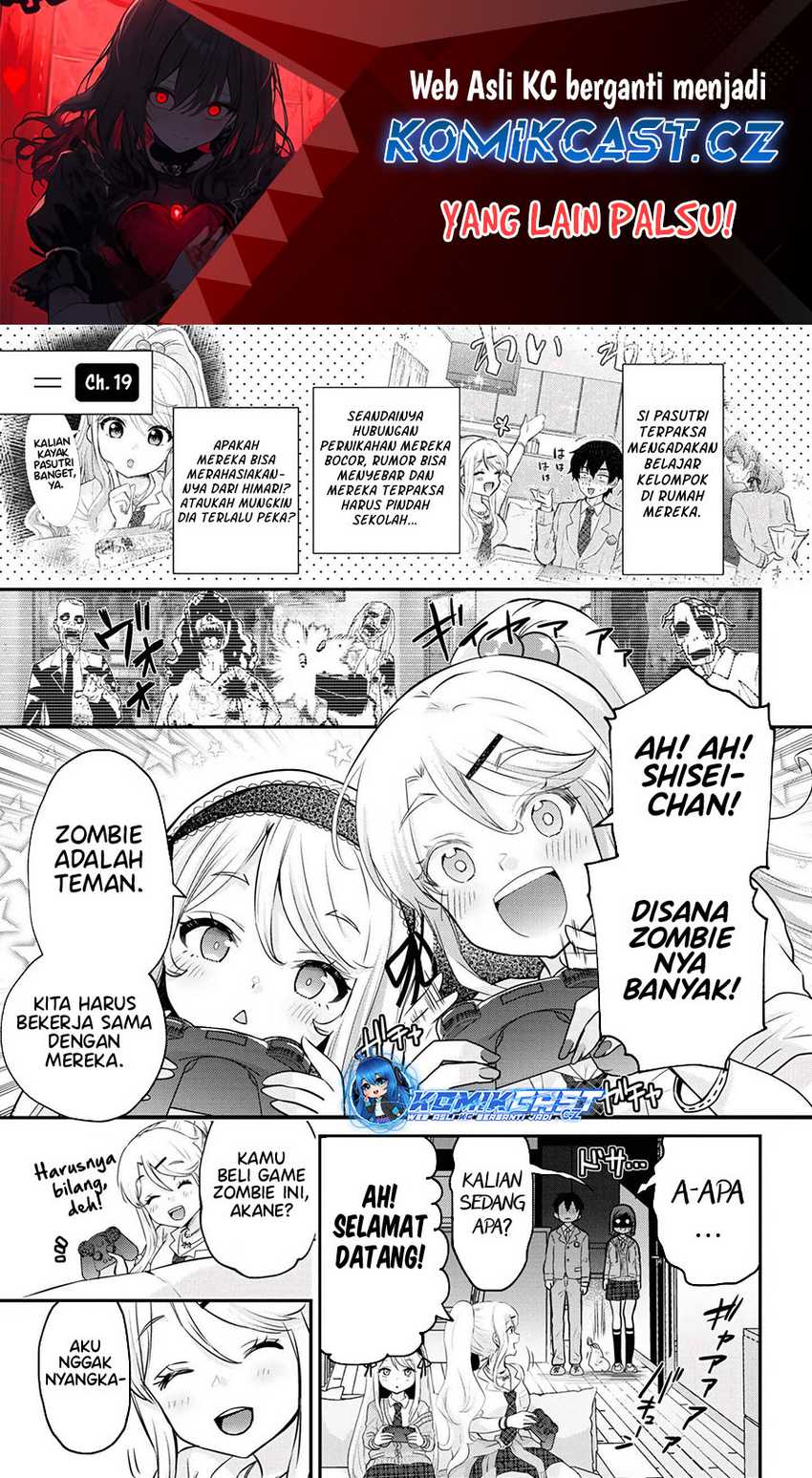 Baca Kurasu no Daikirai na Joshi to Kekkon Suru Koto ni Natta Chapter 19.1 Gambar 2
