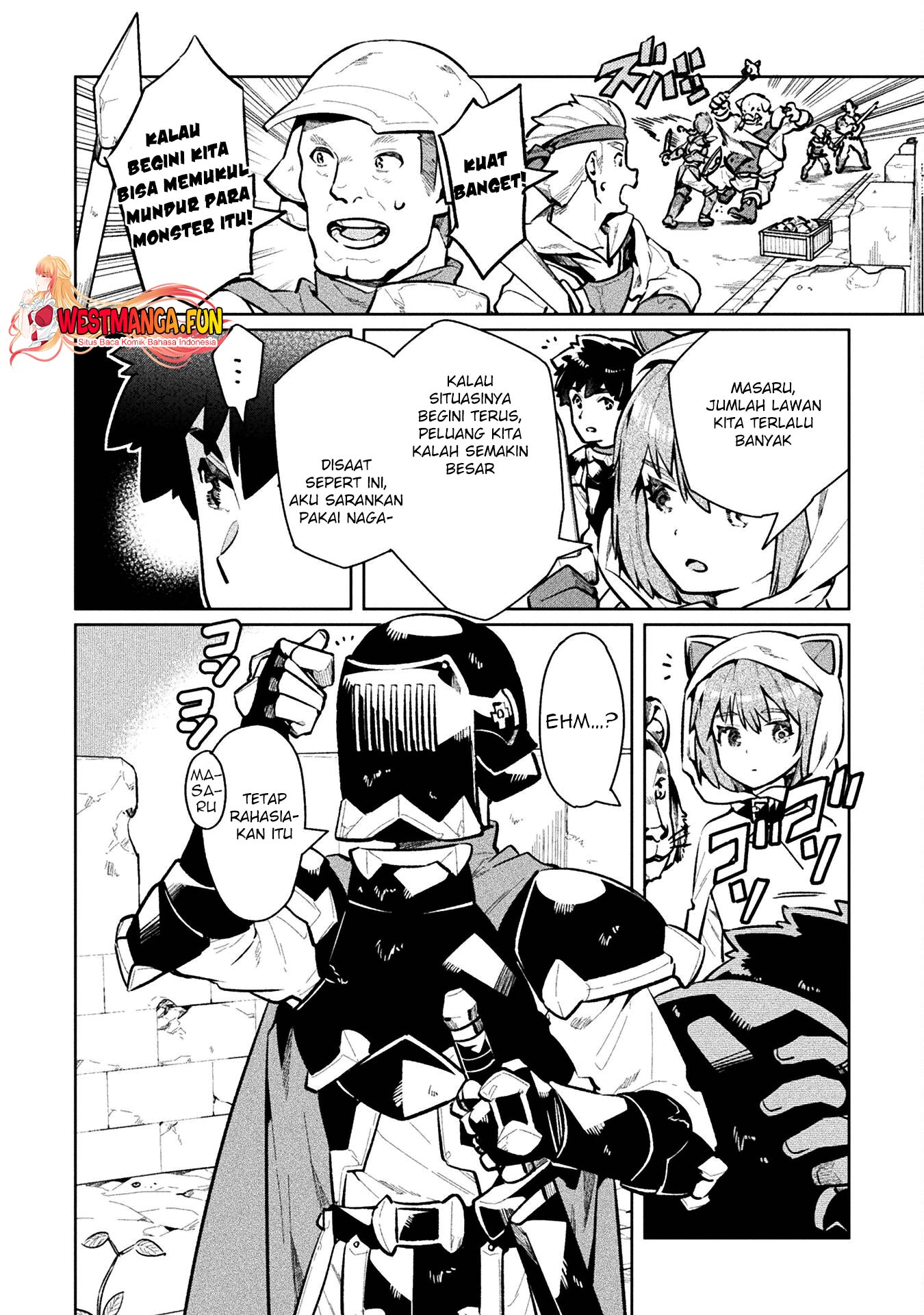 NEET dakedo Hello Work ni Ittara Isekai ni Tsuretekareta Chapter 57 Gambar 21