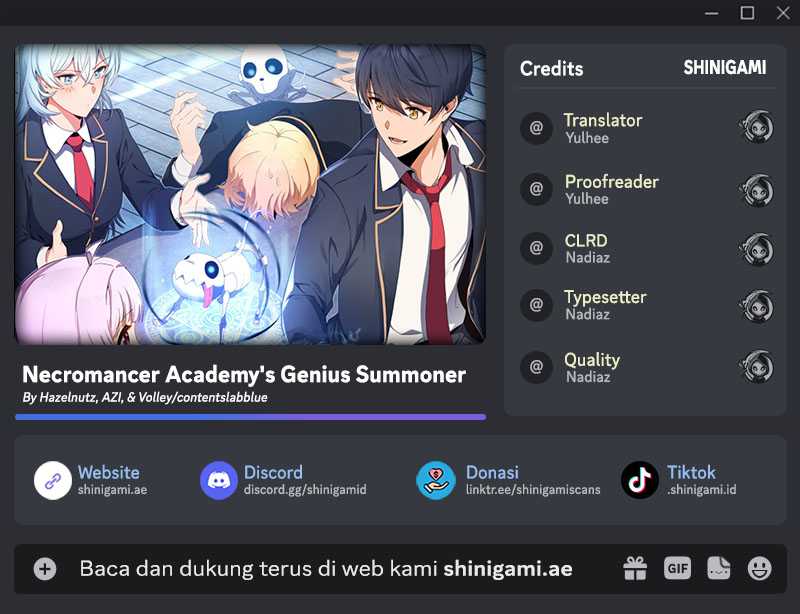Baca Komik Necromancer Academy’s Genius Summoner Chapter 117 Gambar 1