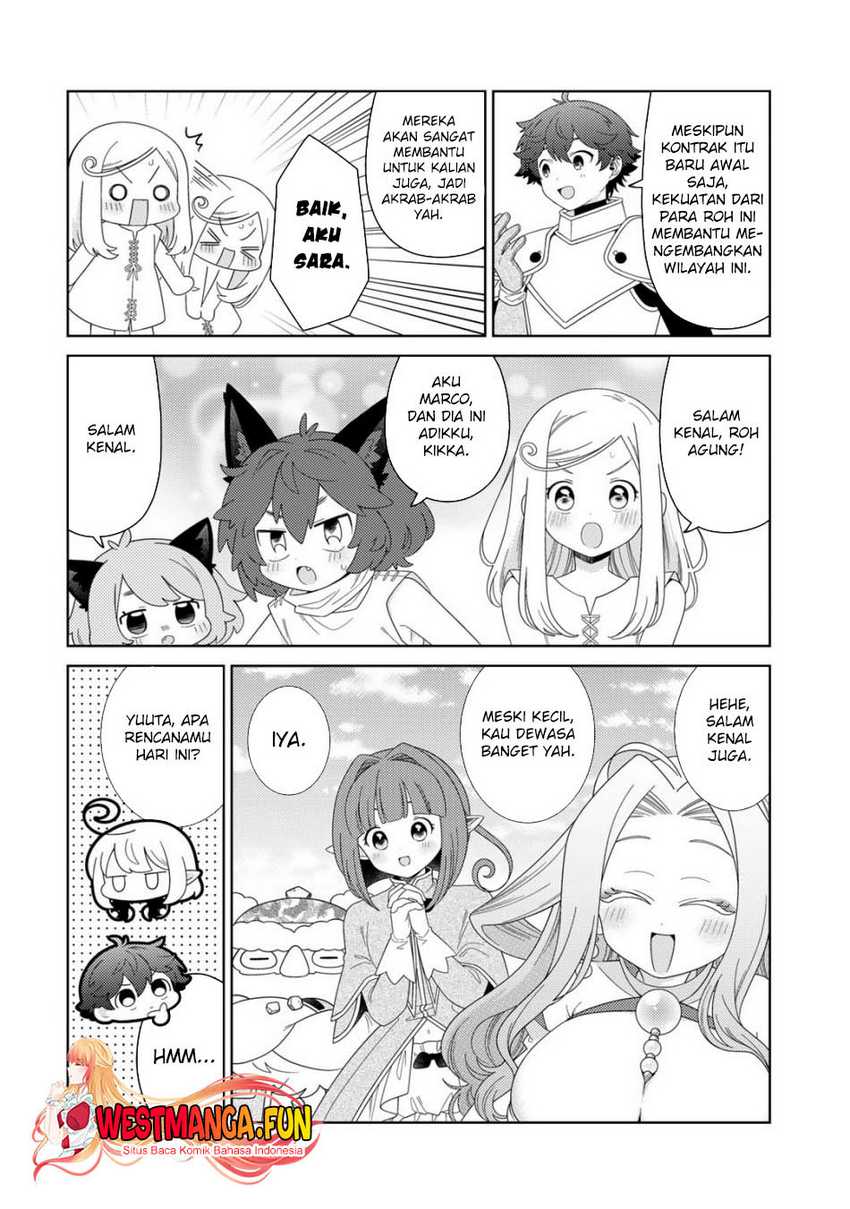 Seirei-tachi no Rakuen to Risou no Isekai Seikatsu Chapter 61 Gambar 3