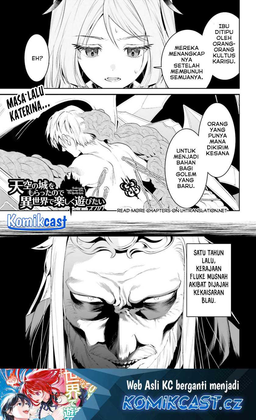 Baca Tenkuu no Shiro o Moratta no de Isekai de Tanoshiku Asobitai Chapter 40 Gambar 2