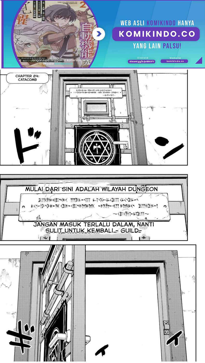 Baca  Dame Skill [Auto Mode] ga Kakuseishimashita ~Are, Guild no Scout-san, Ore wo “Iranai”-tte Itte Masendeshita?~ Chapter 24 Gambar 2