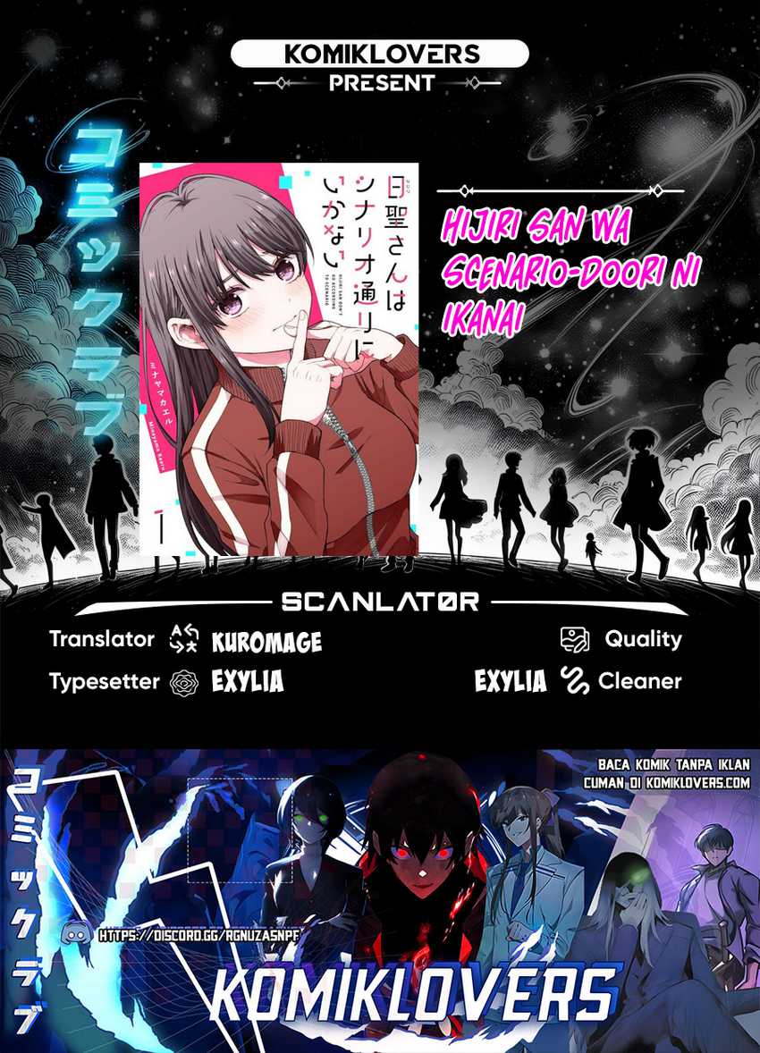 Baca Komik Hijiri-san wa Scenario-douri ni Ikanai Chapter 12 Gambar 1
