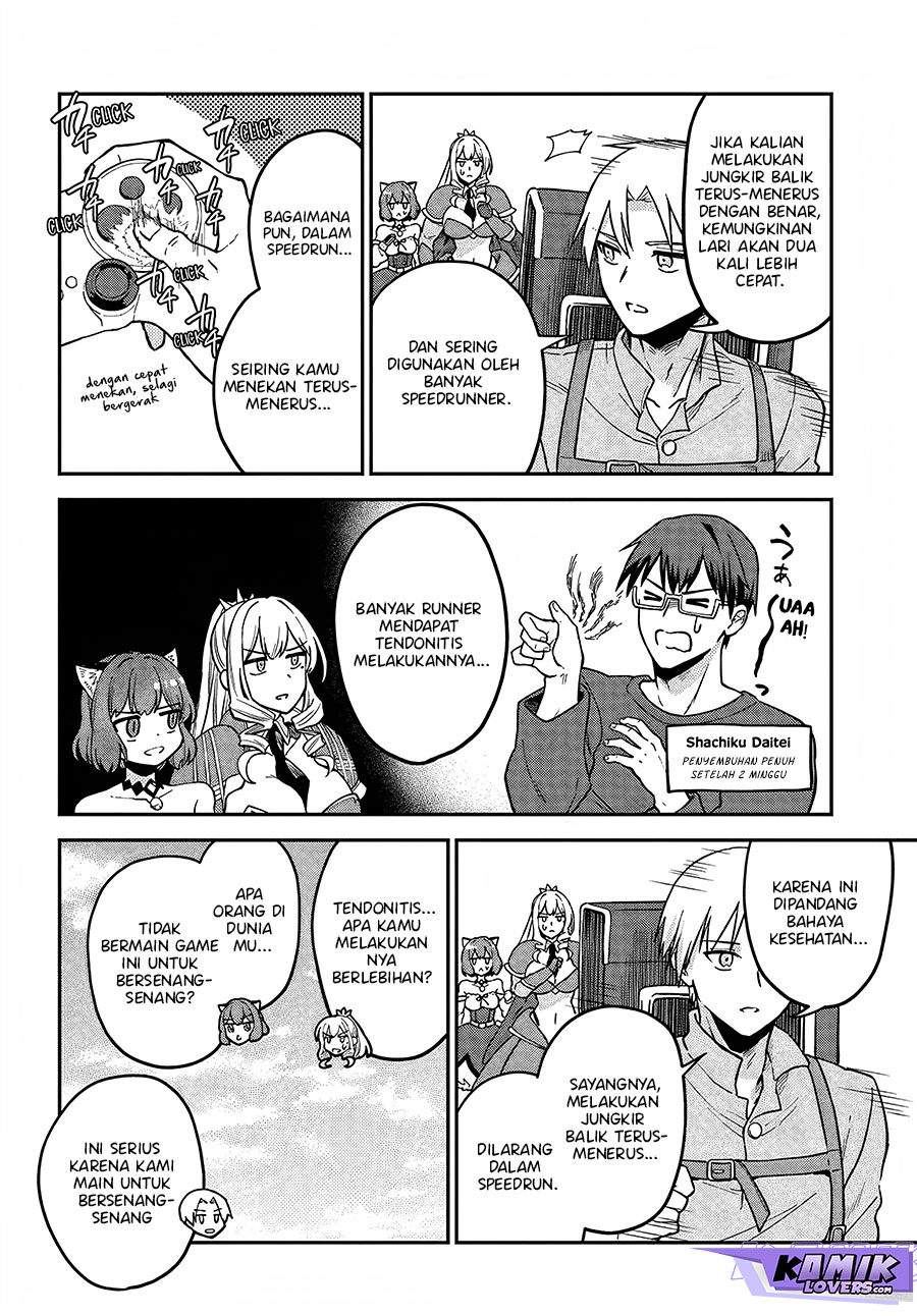 RTA Sousha wa Game Sekai kara Kaerenai Chapter 06 Gambar 19