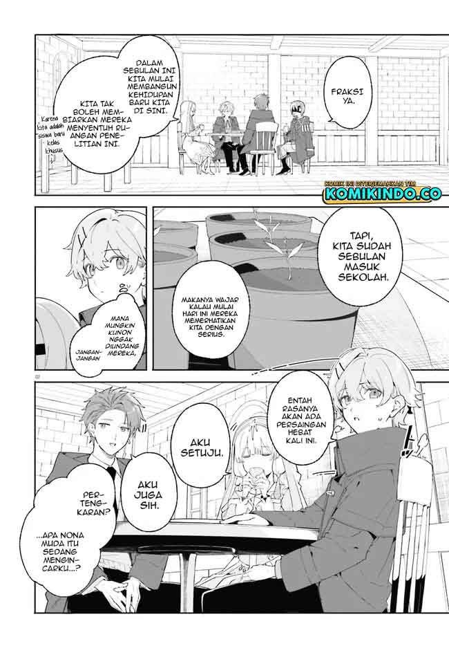 Majutsushi Kunon wa Miete Iru Chapter 22.1 Gambar 3