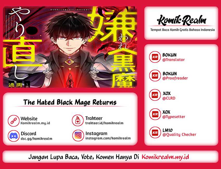 Baca Komik The Hated Black Mage Returns Chapter 01 Gambar 1