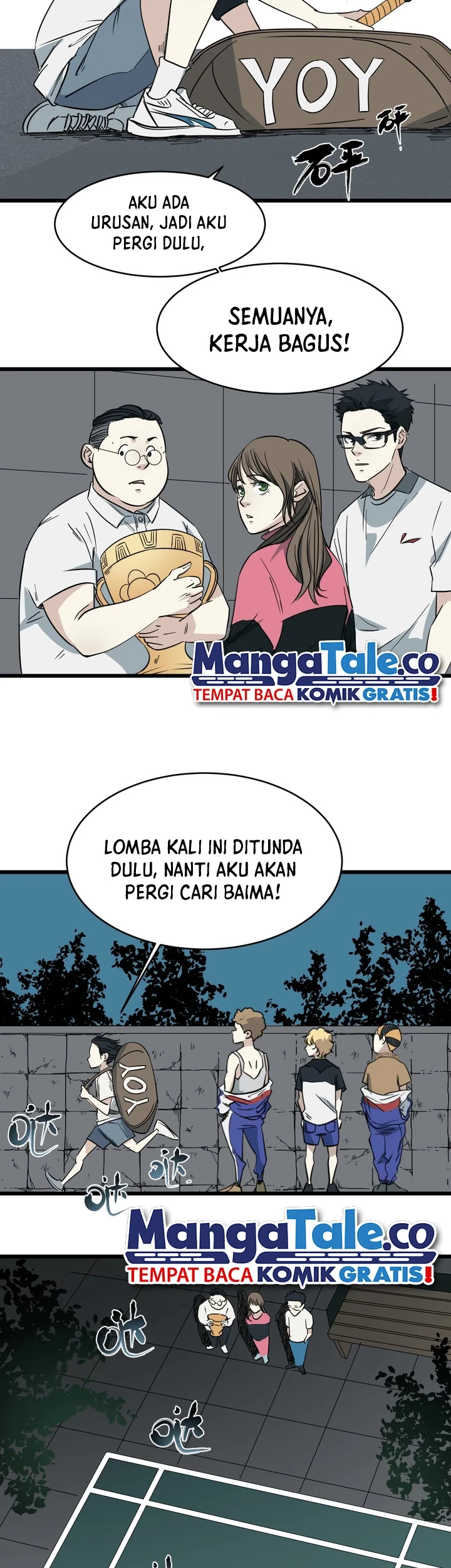 Badminton Ghost Chapter 19 Gambar 14