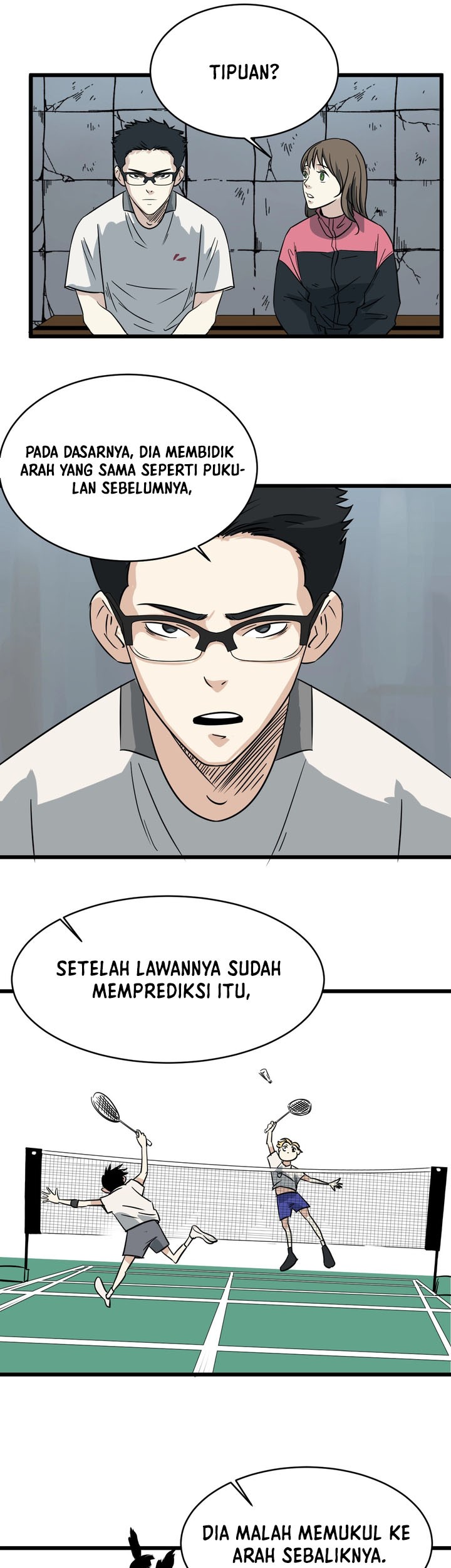Badminton Ghost Chapter 15 Gambar 8