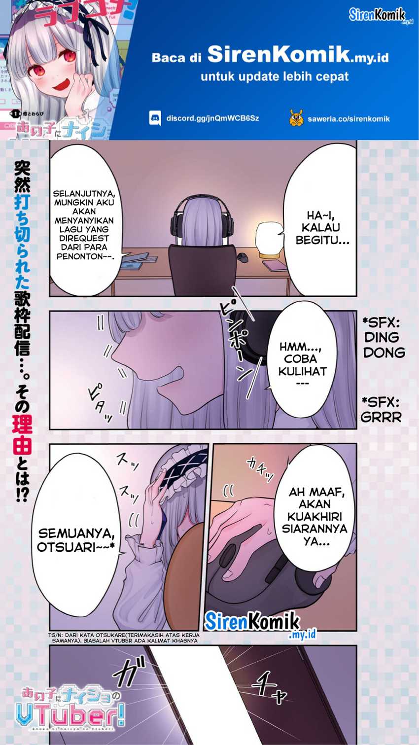 Baca  Ano Ko ni Naisho no VTUBER! Chapter 01 Gambar 2