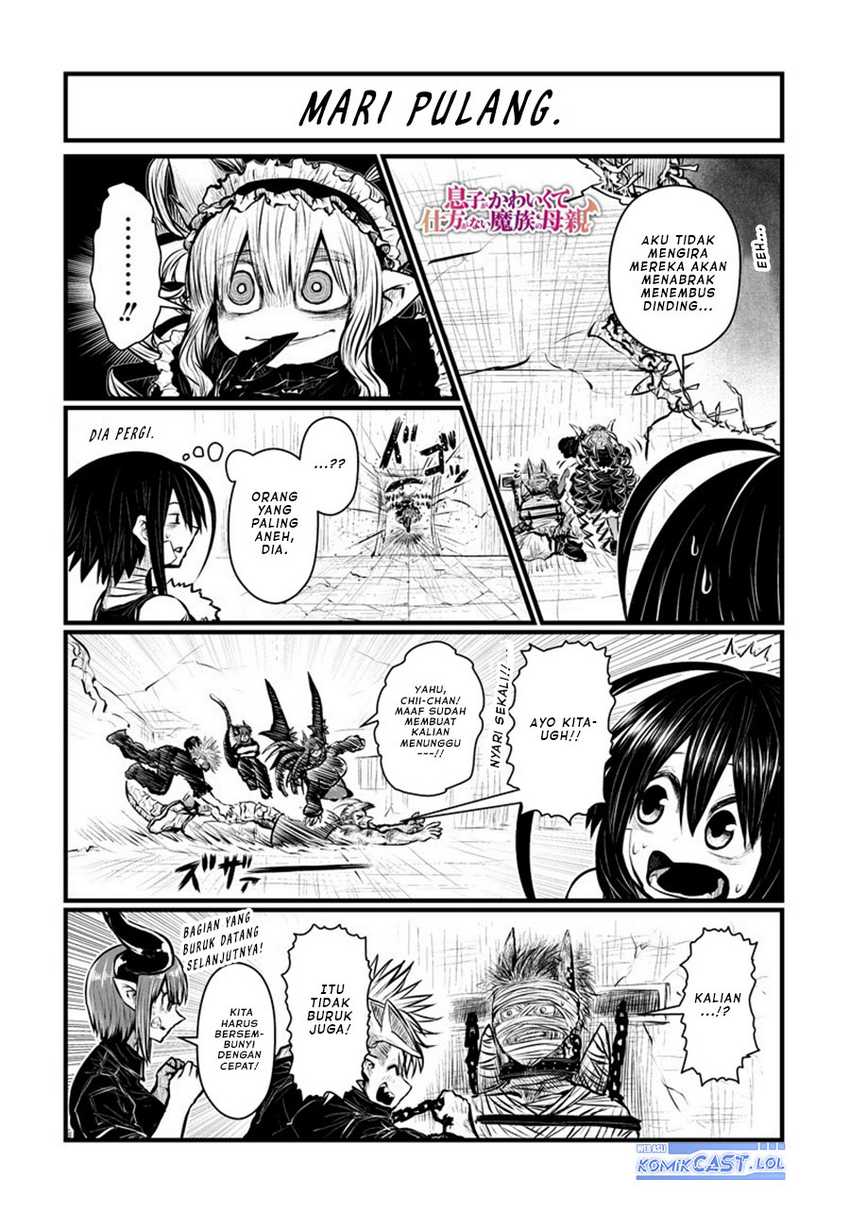 Musuko ga Kawaikute Shikataganai Mazoku no Hahaoya Chapter 174 Gambar 3