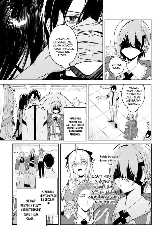 Majutsushi Kunon wa Miete Iru Chapter 23.1 Gambar 13