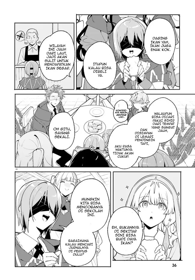 Majutsushi Kunon wa Miete Iru Chapter 23.1 Gambar 8