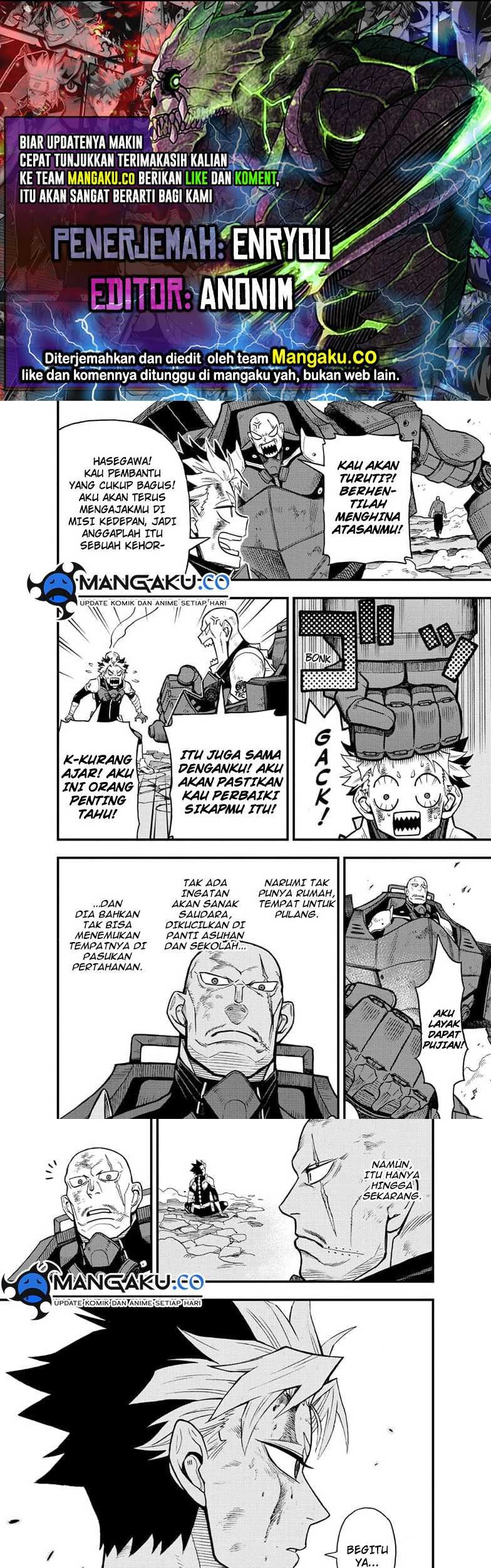 Baca Komik 8Kaijuu B-Side Chapter 12.2 Gambar 1