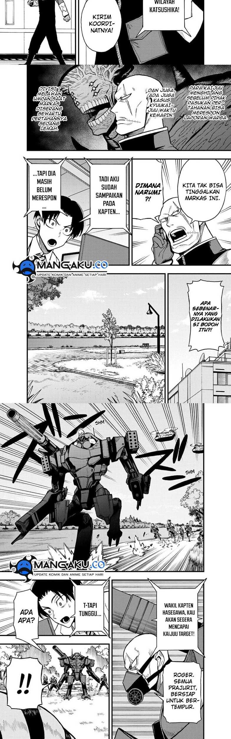 8Kaijuu B-Side Chapter 12.2 Gambar 3
