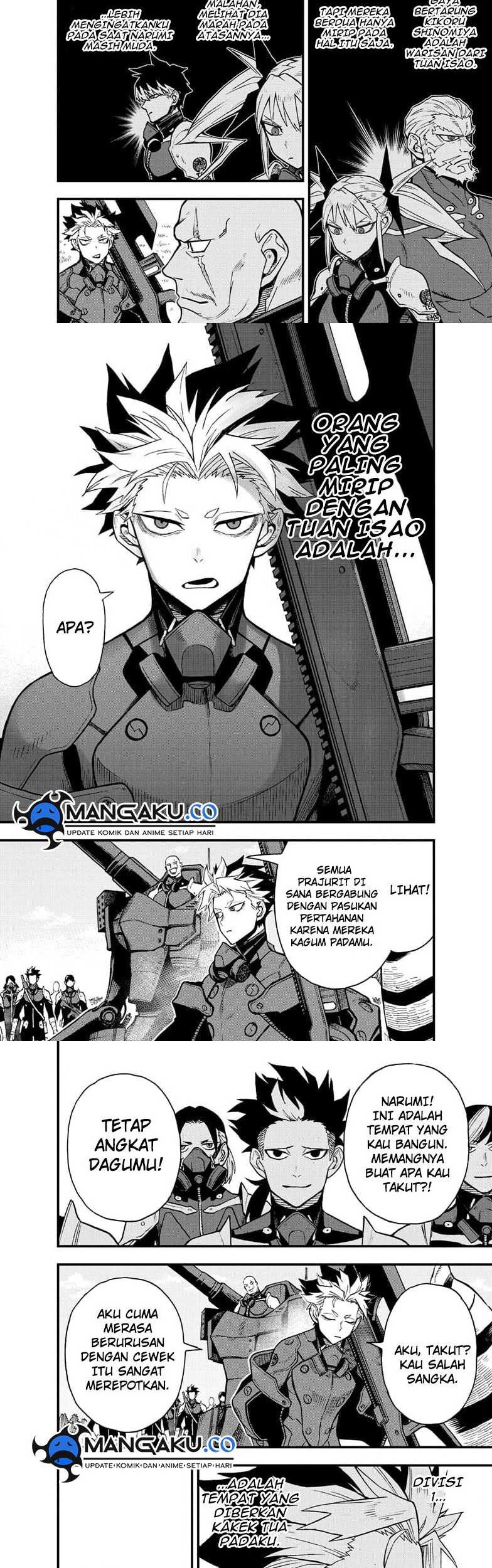 8Kaijuu B-Side Chapter 12.2 Gambar 9