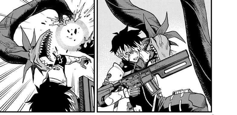 8Kaijuu B-Side Chapter 11 Gambar 81