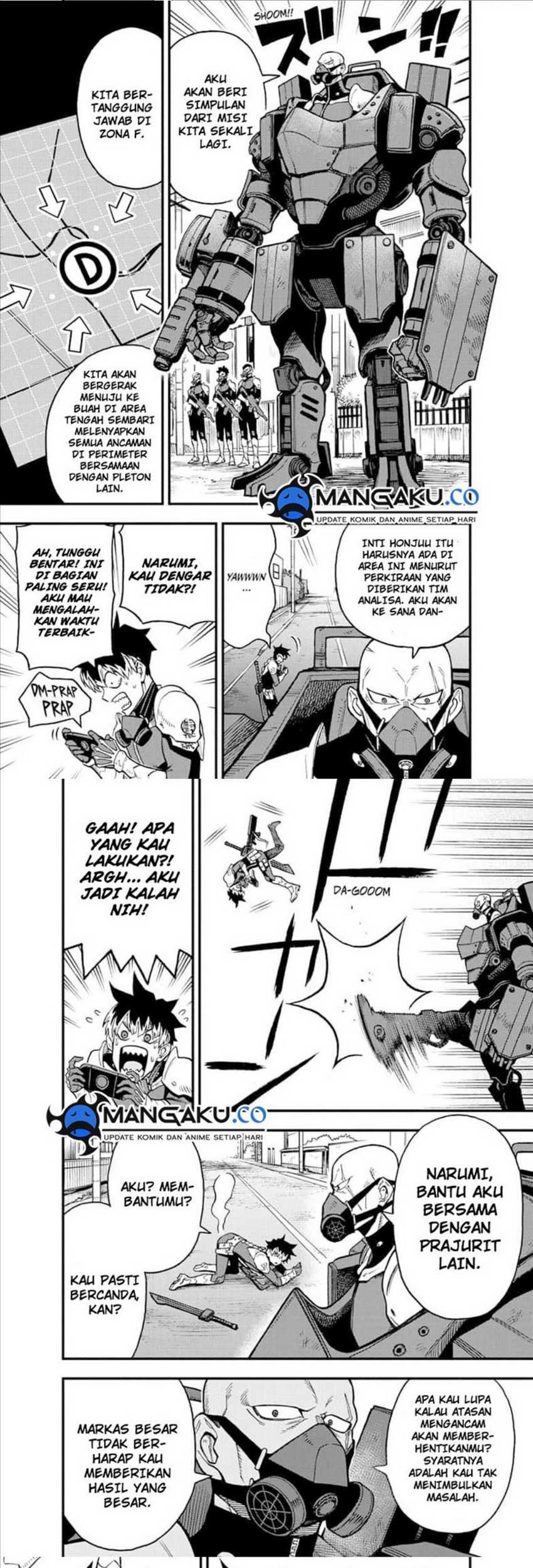 8Kaijuu B-Side Chapter 10 Gambar 18