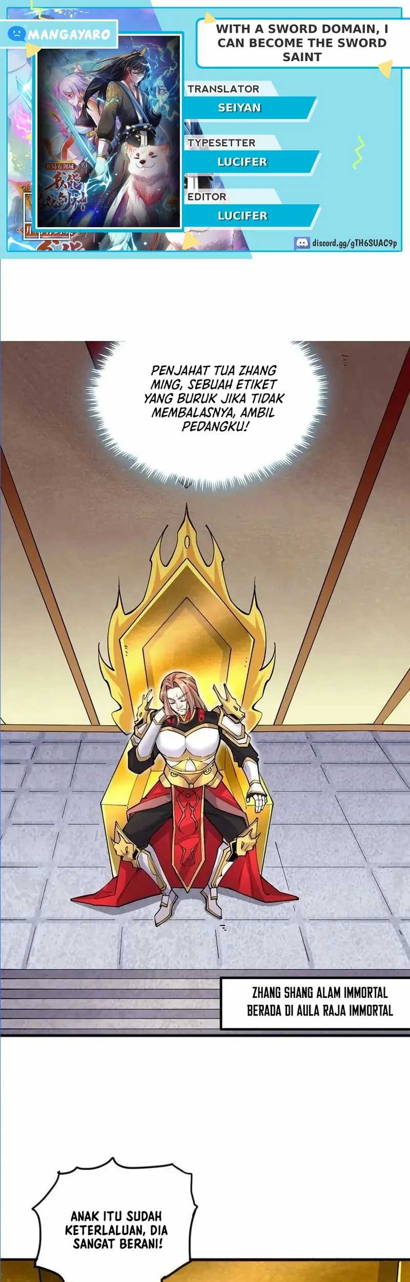 Baca Komik With a Sword Domain, I Can Become the Sword Saint Chapter 122 Gambar 1